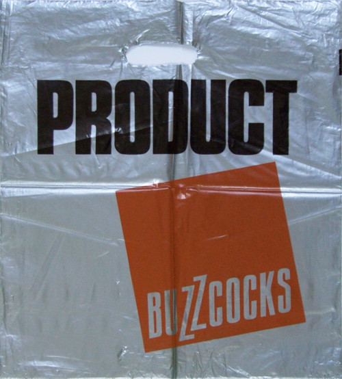 Buzzcock's debut album Another Music In A Different Kitchen was neatly packaged in its own carrier bag